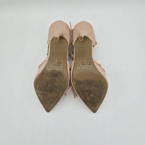 Rue21 Etc Studded Pointed Tan High Heel Pumps Size 6/7 - Picture 10 of 11